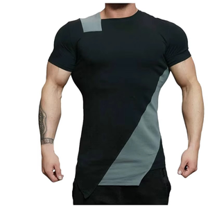 เสื้อยืดผู้ชายสีสันสดใส ระบายอากาศได้ดี สำหรับฤดูร้อน ลายพิมพ์สไตล์สตรีท ทรงเข้ารูป เหมาะสำหรับเล่นกีฬา ผลิตในประเทศปากีสถาน - Product Image 4