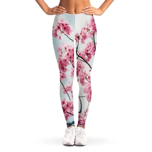 Leggings de punto de cintura alta para mujer, personalizados, suaves y cómodos, con estampado puff, transpirables, antibacterianos, sin costuras, para uso casual, ¡Oferta! - Product Image 1