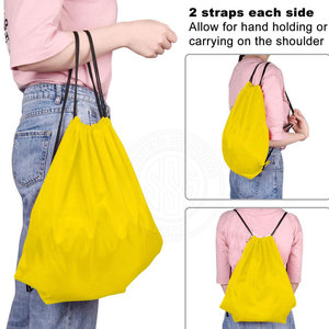 Drawstring Bags Premium Utility Drawstring Bags With Adjustable Closure <b>For</b> Sports And Travel Needs - Product Image 5