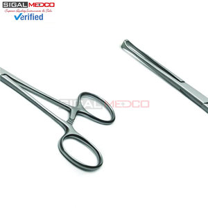 Pinzas de tejido Allis atraumáticas de 8 pulgadas, manuales, de acero inoxidable, instrumentos quirúrgicos de alta calidad, certificación CE, venta al por mayor a bajo precio - Product Image 6