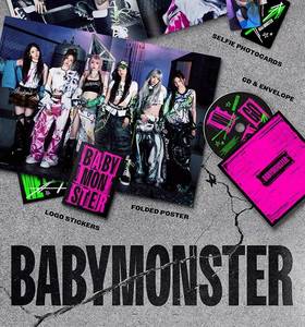 BABYMONSTER 2ème mini-album [WE GO UP] Version UP KPOP Groupe d'idoles coréennes Album officiel CD de collection Cadeau gratuit pour les fans Pop - Product Image 3