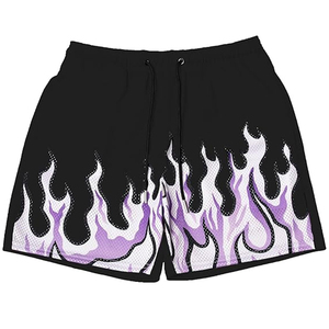 Shorts de basketball personnalisés style streetwear hip-hop, shorts de basketball en mesh personnalisés OEM, shorts de sport pour hommes - Product Image 5