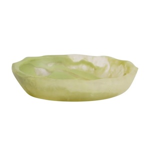 Salad Bowl with Beautiful Fruit Pattern Oval Kitchenware Handcrafted Round Resin Color <b>Box</b> Epoxy Resin Cartoon <b>Party</b> Baby Bowl - Product Image 1