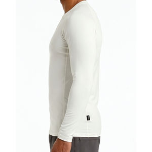 Vente directe d'usine - T-shirt de compression pour homme, manches longues, respirant, écologique, logo personnalisé, impression numérique, UPF50+ - Product Image 4