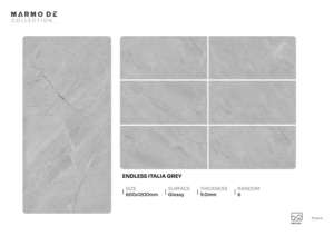 Azulejos de porcelana elegantes de alta gama con acabado brillante, tamaño 600x1200, formato grande para pisos y paredes, para un diseño premium. - Product Image 5