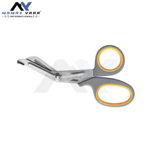 Tijeras EMT Coloridas de Uso Médico, Hoja de Acero Inoxidable, Mango de Plástico, Juego Estándar de 6 Piezas, Tijeras Quirúrgicas para Vendajes - Product Image 3