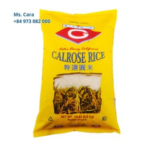 Riz Calrose Premium du Vietnam, Riz à Grains Moyens pour Sushi, Type Californie, OEM, Marque Privée, Emballage Personnalisé, Approvisionnement en Gros, Durée de Conservation 24 Mois - Product Image 1