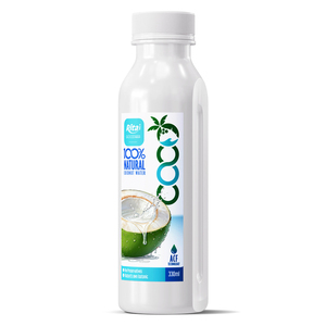 ริต้า แบรนด์ น้ำมะพร้าวแท้ 100% บรรจุขวดพลาสติก 330 มล. เครื่องดื่มน้ำมะพร้าว รับผลิตแบบ OEM ODM น้ำดื่มสดชื่น ผู้ผลิต - Product Image 1