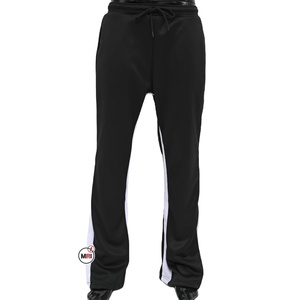 Pantalon évasé taille haute pour femmes Coupe ample Long Suit Trainers Uniquement pour les produits prêts à être expédiés] pantalon cargo à poche taille haute - Product Image 1
