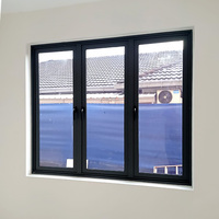 Ventanas Abatibles Horizontales de PVC con Doble Acristalamiento Templado y Aislamiento Térmico, Diseño Moderno para Hogar, Oficina y Baño