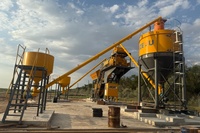 Centrale à béton mobile Zeyu YHZS60 60m³/h, centrale de malaxage compacte et portable pour travaux temporaires et relocalisation facile
