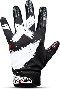 Wholesale Custom American Football Gloves Supplier Women Leather Mini Skirt Style <b>Sticky</b> Grip Football Gloves for Athletes - Product Image 4
