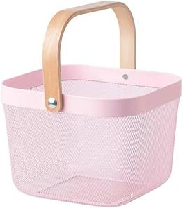 Cestas de Almacenamiento Industriales de Acero y Madera Rústica, Contenedores Organizadores Grandes con Asas para Cocina, Armario, Estante, Almacenamiento en el Hogar - Product Image 2