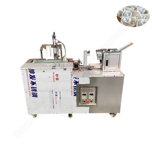 Mini fabrication automatique de raviolis frais avec système d'alimentation pour emballage Machine d'emballage pliable Wonton - Product Image 4