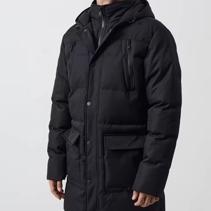 Parka longue vintage M-51 pour homme, coupe-vent d'hiver à capuche, surdimensionné, doublure en molleton de coton épais, respirant et écologique - Product Image 6