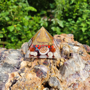 Cao nhất bán hàng đầu xu hướng giàu có Máy phát điện gomati Chakra shree yantra orgone kim tự tháp cho sự thịnh vượng thịnh vượng 70-75mm với số lượng lớn - Product Image 3