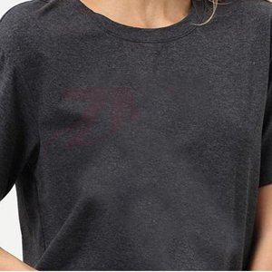 Fashion Women's Short Style T Shirt Custom Acid Washed Cotton <b>Round</b> Neck Short Sleeve Breathable T-shirt Wholesale women's - Product Image 3