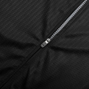 Conjunto de Ciclismo Blanco de Secado Rápido Personalizado OEM del Fabricante, Traje Aerodinámico con Almohadilla de Interfaz Elástica, Mangas Cortas, Spandex/Poliéster - Product Image 5