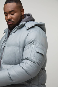 Chaqueta de Hombre con Logotipo Personalizado en la Parte Delantera, de Lona Transpirable y Resistente al Viento, al por Mayor - Product Image 3