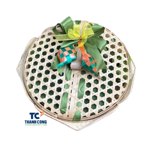 PANIERS EN BAMBOU élégants tissés à la main pour des intérieurs confortables PANIERS EN BAMBOU décoratifs réfléchis pour les idées de cadeaux et de stockage de l'Aïd - Product Image 1