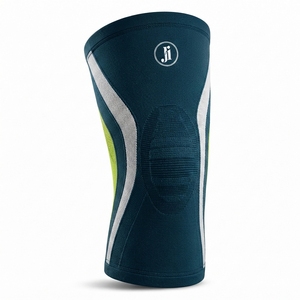 <b>Knee</b> Sleeve High Quality Fitness <b>Support</b> Gear Breathable <b>Elastic</b> Material Comfortable Fit Stretch Design For Gym Workout Running - Product Image 4