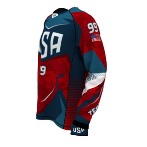 Custom <b>Paintball</b> Jersey Sublimation Printing Lightweight Breathable Quick Dry Apparel - Product Image 3