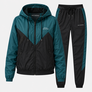 Polyester <b>Wind</b> <b>Breaker</b> Women Suits Outdoor 2 Piece Set Windbreaker Suit Set Custom Logo Waterproof Tracksuits - Product Image 1