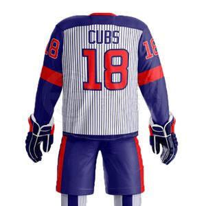 Meilleur design Vente à chaud Matériau en polyester Meilleur design Uniforme de hockey sur glace léger de haute qualité en différentes couleurs - Product Image 6
