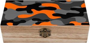 Récipient de stockage rectangulaire écologique en bois avec couvercle étui organisateur de bijoux souvenir décoratif - Product Image 2