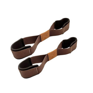 Correas de Neopreno Personalizadas para Levantamiento de Pesas en Forma de 8, para Entrenamientos en el Gimnasio, Correas de Levantamiento de Pesas con Color y Logotipo Personalizados - Product Image 1