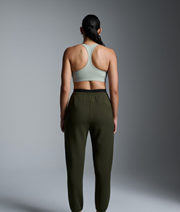 Custom Women's Cotton Fleece Jogger Sweatpants with Pockets Casual Fitness Pants - Product Image 5