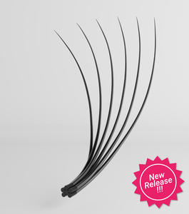 Charmlash <b>Mink</b> <b>Lashes</b> Wholesale With Custom Logo Narrow Premade Fans Eyelashes Volume <b>Lashes</b> Time Saving Short Sharp STEM - Product Image 4