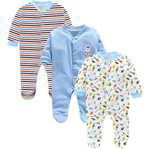 Ensemble de 5 pièces de vêtements pour bébé en coton respirant, lot de vêtements pour nourrissons, approvisionnement en gros pour les acheteurs internationaux de vêtements pour bébés - Product Image 4