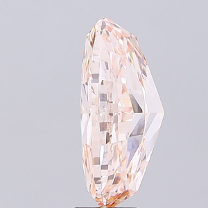 Diamant ovale élégant de couleur rose intense, cultivé en laboratoire, certifié IGI, pureté VS1, taille excellente, diamant CVD non monté pour la création de bijoux. - Product Image 5