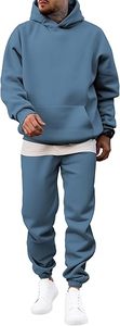 Custom Mens <b>Tracksuit</b> Hoodie and Jogger Set Casual Sportswear Winter Apparel Manufacturer - Product Image 5