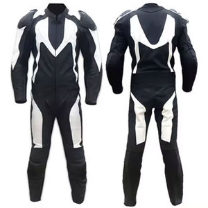 Combinaisons de moto en cuir de qualité supérieure, prix de gros abordable, fabricant professionnel, vêtements de moto à la mode. - Product Image 5
