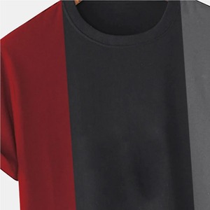 Camiseta de Alta Calidad para Hombre, 100% Algodón, con Logotipo Bordado Personalizado, Cuello Redondo, Impresión por Transferencia de Calor, Transpirable y Ecológica - Product Image 2