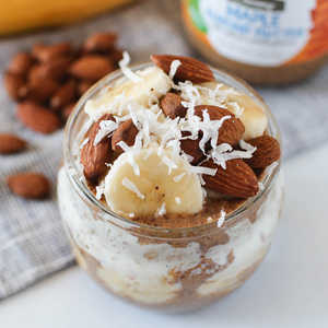 Beurre d'amande en vrac 16 oz avec du miel d'érable et de la vanille, durée de conservation de 18 mois - Product Image 3