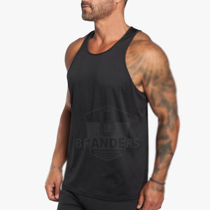 Camiseta sin mangas profesional para hombre, camiseta deportiva premium sin mangas, tela transpirable de alto rendimiento para entrenamiento en el gimnasio y actividades al aire libre - Product Image 3