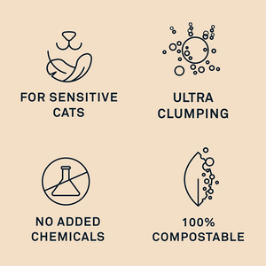 Lettiera per Gatti in Cassava 100% Naturale Blutive, Agglomerante, di Lunga Durata e Ultra-Immondizie, 6L, per Gatti Sensibili, di Qualità Superiore - Product Image 5