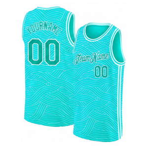 Ropa Deportiva de Primera Calidad sin Mangas con Cuello Redondo, Tallas Grandes, Impresión Personalizada, Ligera, Transpirable, de Secado Rápido, de Poliéster, para Baloncesto - Product Image 1