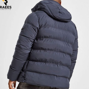Veste matelassée streetwear pour jeunes hommes, couleurs vives, directement de l'usine, veste longue matelassée pour hommes, parka d'hiver longue. - Product Image 6