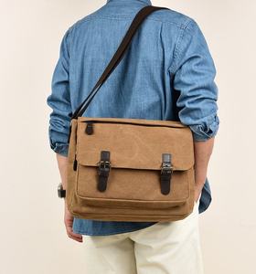 Bolsa de Mensajero para Hombre de Gran Capacidad, Bolsa de Hombro de Lona para Hombre, Bolsas Cruzadas de Lona - Product Image 3