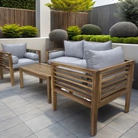 Hersteller Custom Cabrio Holz Couch Sofa Set Beliebte Klapp-Patio Gartenmöbel für Wohnzimmer Preis