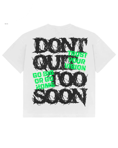 T-shirt surdimensionné personnalisé pour homme, noir, manches courtes, streetwear, imprimé graphique, logo au dos, jersey de coton, col rond, coupe classique - Product Image 3