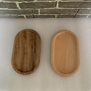 จานผลไม้รูปวงรีทำจากไม้บีชอะคาเซียรักษ์โลกสำหรับงานปาร์ตี้ - Product Image 4