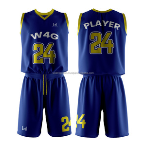 ชุดเสื้อกีฬาบาสเก็ตบอล W4G พร้อมกางเกงขาสั้น แบบสั่งทำพิเศษ ระบายอากาศเร็ว สำหรับผู้ใหญ่ ทั้งชายและหญิง เสื้อกล้ามกีฬา กางเกงขาสั้น พร้อมเชือกผูกเอว - Product Image 1