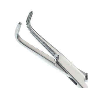 Gemini Forceps 8 Inch <b>Right</b> <b>Angle</b> Delicate Vascular Hemostatic Forceps Stainless Steel Surgical <b>Clamping</b> Instrument - Product Image 4