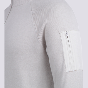 Jaqueta Masculina de Tricô de Alta Qualidade 100% Algodão com Zíper Completo, Suéter Casual de Manga Longa, Cardigã Personalizado OEM - Product Image 3