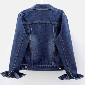 Breathable <b>Slim</b> <b>Fit</b> Jean Denim <b>Jacket</b> New Hot Items Professional Manufacture Cheap Denim <b>Jackets</b> in Bulk - Product Image 2